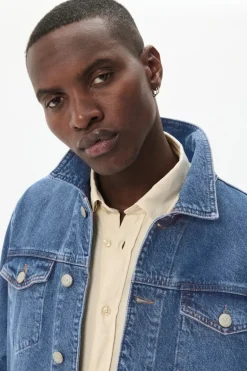 MAcallan M73 Casual Denim Jacke